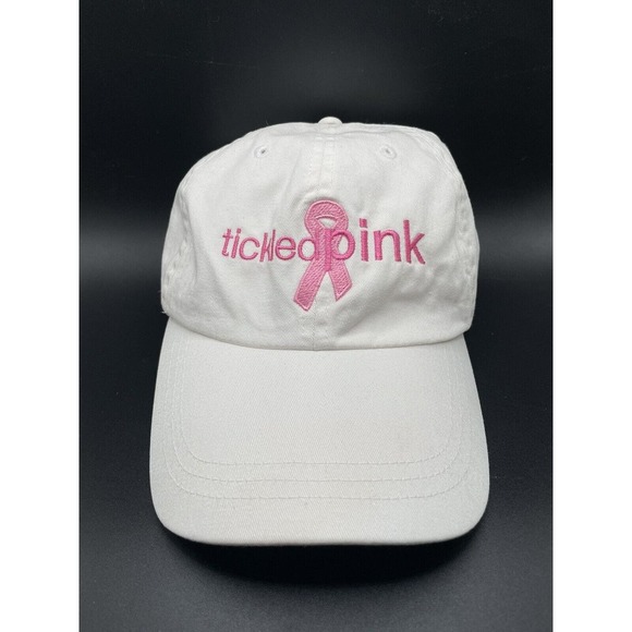 Vera Bradley Tickled Pink Breast Cancer Awareness Hat Women’s Adjustable Cap - Picture 1 of 6